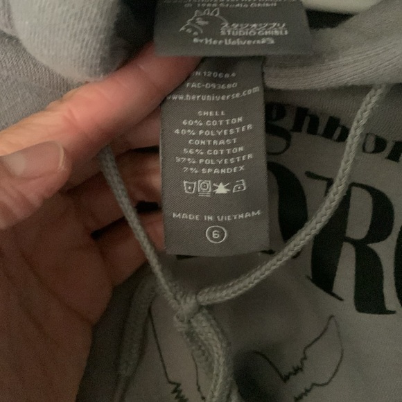 My Neighbor Totoro Logo Hoodie ..‼️‼️ - Picture 6 of 6